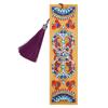 Flowers Pattern Diamond Painting Tassel Bookmark for DIY Gift Book Decoration