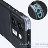 For Xiaomi Poco M7 Pro 5G Case Skin-Touch TPU+PC Matte Phone Shell,Transparent Black