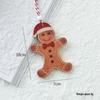 NUCHI Luminous Wooden Christmas Tree Ornaments - Small House Pendant Decorations