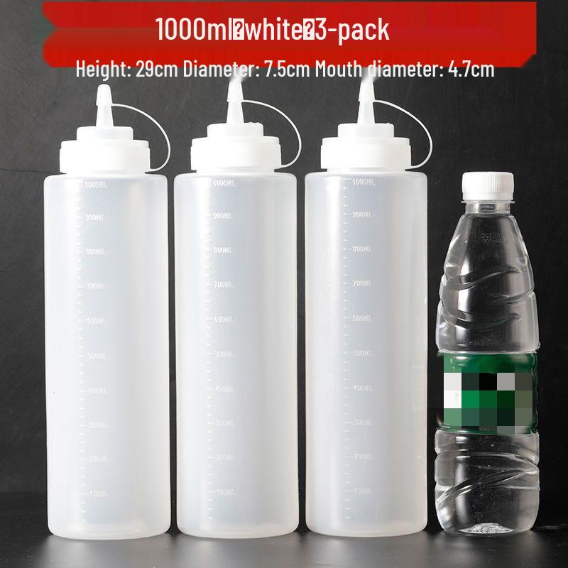 Commercial Plastic Squeeze Bottle for Sauces and Dressings
