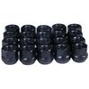 Height 21mm Open End  Lug Nuts Black Wheel Nuts 19mm M14 X 1.5,m12x1.25,m12x1.5,1/2-20