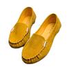 Korean Version of Women's  Autumn Shallow Mouth Doudou Shoes Flat Heel Single Shoes Women's One-pedal Women's Shoes Lazy Shoes Large Size Shoes