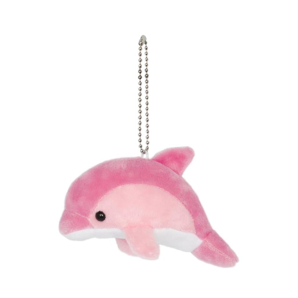 Plush Toy Marine Everywhere Friends Keychain Dolphin Pink 00080084 [Aqua]
