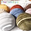 Body Pillow Marshmallow Round Cushion Chewy Cushion Chewy Smooth Round Shape Diameter 40cm Light Pink [JEMA]