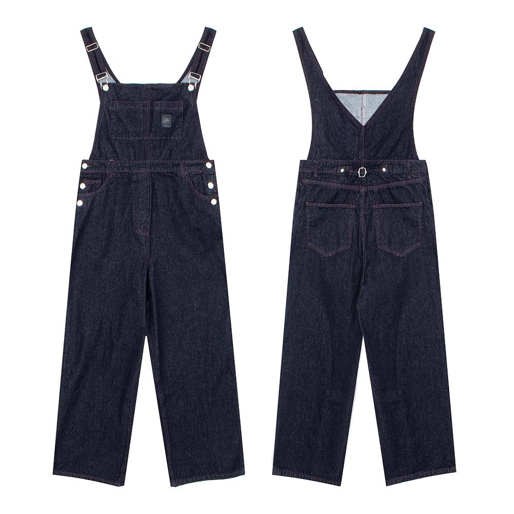 Women's Vintage Denim Overalls: Autumn Korean Style, Age-Reducing, Versatile Design