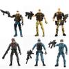 Elite Counter-Terrorism Special Forces Articulated Action Figure 10cm Soldier with Weapon & Zombie