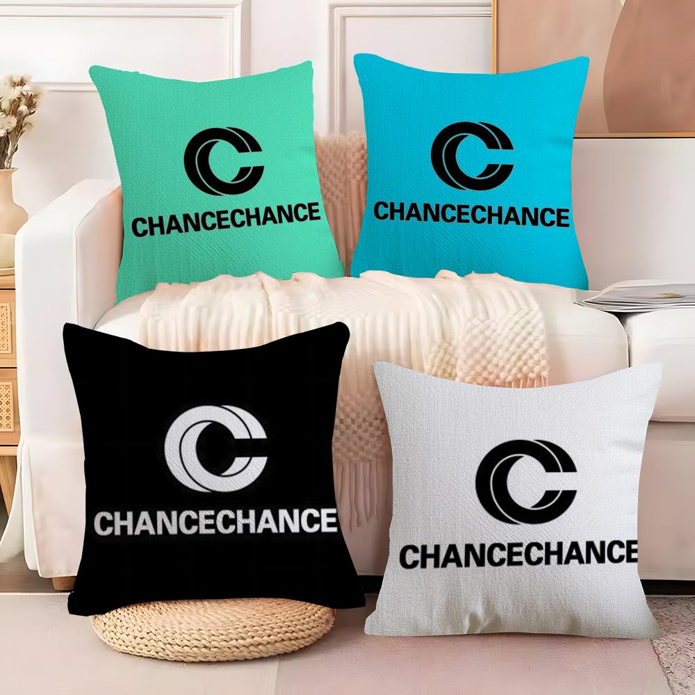 Design C-Chancechance Cushion Cover Soft Plush Fabric Double-Sided Printed Sofa Cushion Cover for All Seasons Home Decor Gift