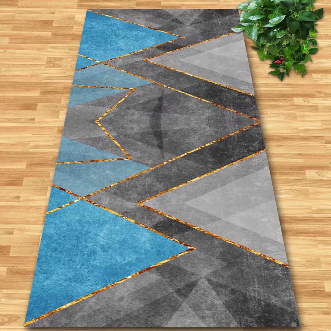 

Современная Роскошь Ковровая Дорожка для Прохода Коридора Холла Дома Большие Ковры Нескользящий Коврик для Кухонного Прохода Декор Спальни Напольные Коврики 160*200cm