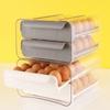 J1UL1N Drawer Type Egg Storage Box Refrigerator Fresh Keeping Egg Finishing Artifact Kitchen Thickened Large Capacity