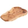 Handmade Root Carving Bowl Bamboo Fruit Salad Bowl Creative Wood Bowl Rectangular Fruit Tray Light Compact Easy