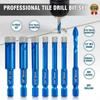 Dia 6/8/10/12MM Dry Tile Drilling Bit 1/4 Inch Granite Drilling Bit Glass, Ceramics, Marble, Etc