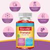 Prenatal Vitamins with Folic Acid & DHA, Fetal Brain Development Support Folate 120 Capsules