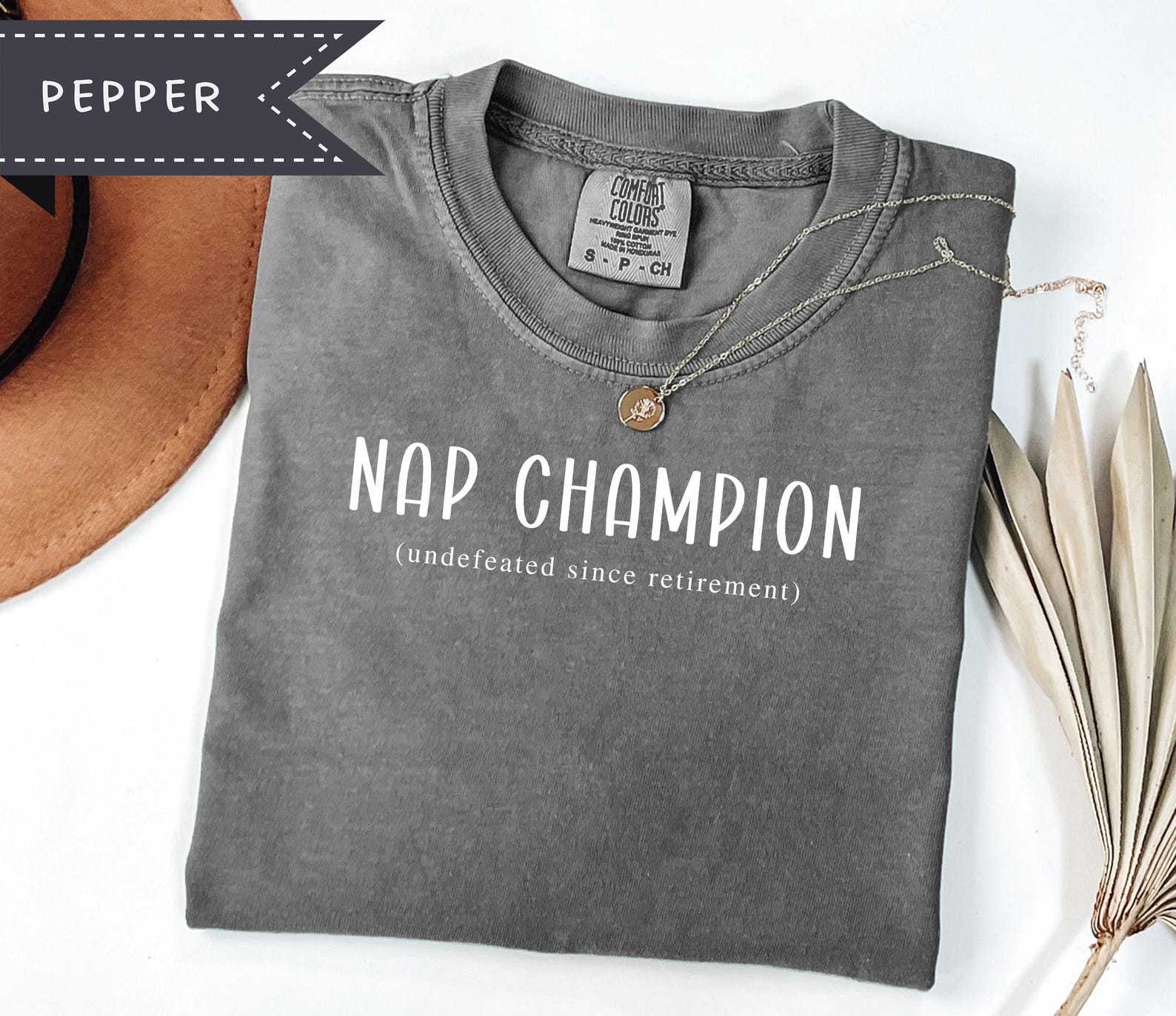 Nap Champion T-Shirt: Funny Grandpa Gift, Undefeated Since Retirement Tee 4XL