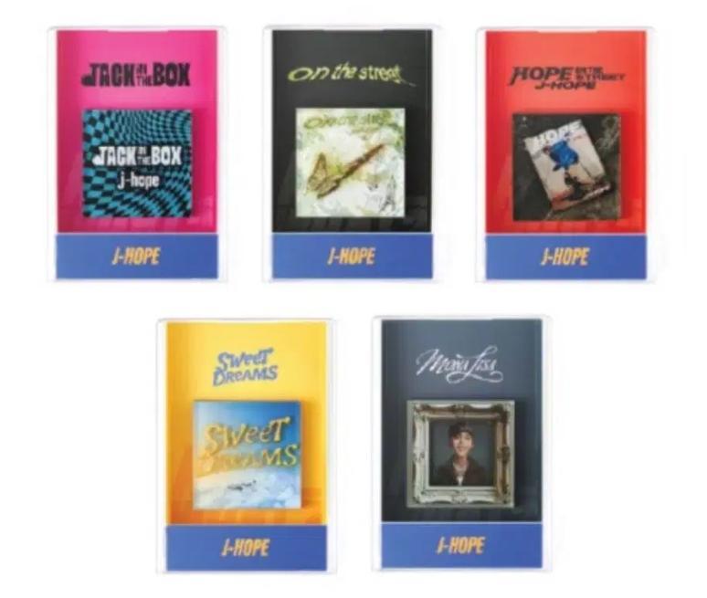 

[USED] J-HOPE Hoseok Hobi Exhibition And What Magnet Set