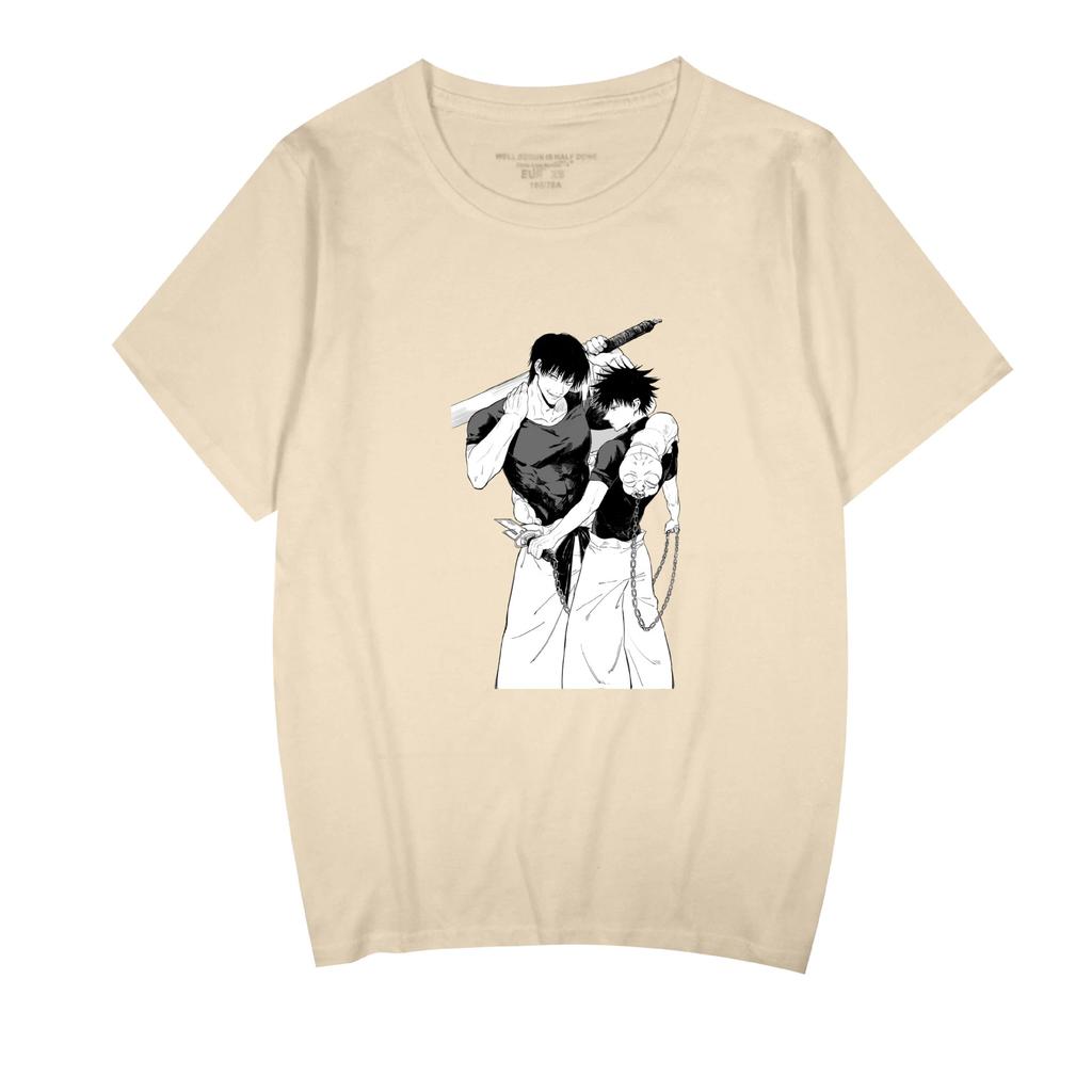 T-shirt Homme Mode Personnage de Dessin Animé Jujutsu Kaisen Imprimé Anime T-shirts Femme T-shirt Été Décontracté Manches Courtes Hauts