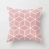 Geometric Cube Print Pillowcase Car Ornaments Office Living Room Home Pillowcase