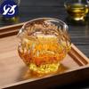 Japanese Glass Tea Infusers Pitcher Heat Resistant Hammered Kung Fu Chahai Transparent Teacup Office Teaware