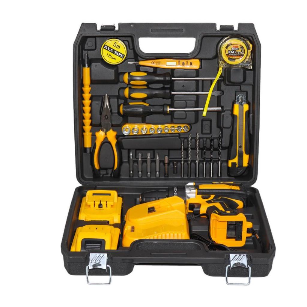 21V Impact Drill: Three-Mode Electric Handheld Screwdriver with Industrial-Grade Performance