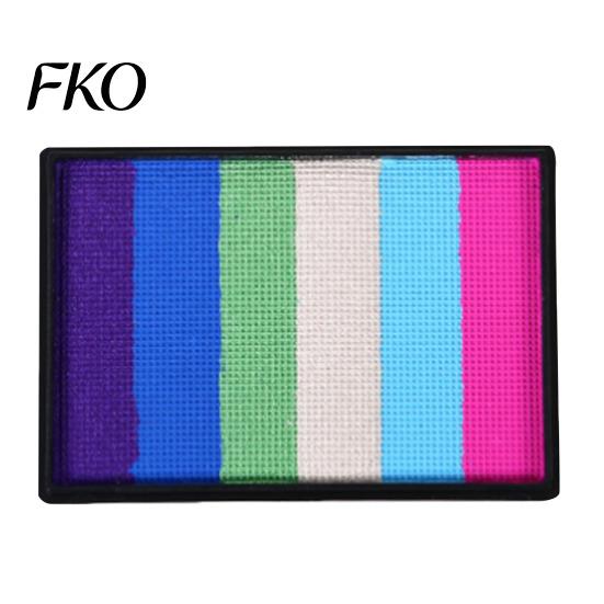 High Pigment Body Paint 50G Rainbow for Face Painting, Makeup Easy Blend Halloween Party Cosplay, Washable Kids Adults Performance