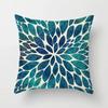 Simple Green Pattern Decorative Pillowcase Car Ornaments Office Living Room Sofa Home Pillowcase