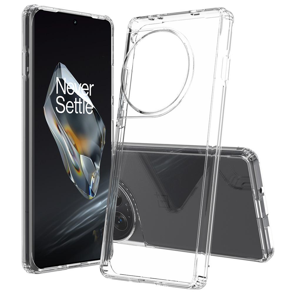 

For OnePlus 12 5G Clear Case TPU+Acrylic Protective Back Cover A