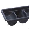 4 Compartment Cutlery Bin Kitchen Utensil Holder Organizer Tray for Restaurant