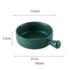Factory Direct Sell Color Glazed Matte Nordic Baking Bowl Noodle Salad Bowl Ceramic Bowl With Handle