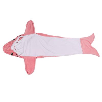 Wearable Adult Hoodie Shark Blanket Super Soft Cozy Flannel Shark Pajamas for Role Playing Costumes