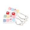 Mechanical Keyboard Switch Keychain Set Stress Relief Toys Diy Pressing Sensory Keyring For Adults