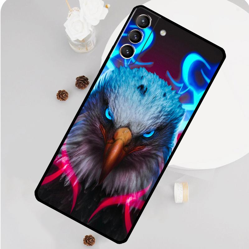 Eagle Hawk Bird Animal Phone Case For Samsung Galaxy S25 S26 Ultra S20 S21 S22 S23 S24 S10 Plus S25 FE Funda Cover