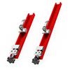 Cutting Machine Base Guide, Adjustable Circular Saw Guide Rail, Aluminum Alloy Double Locking Design Cutting Track for Precise Woodworking