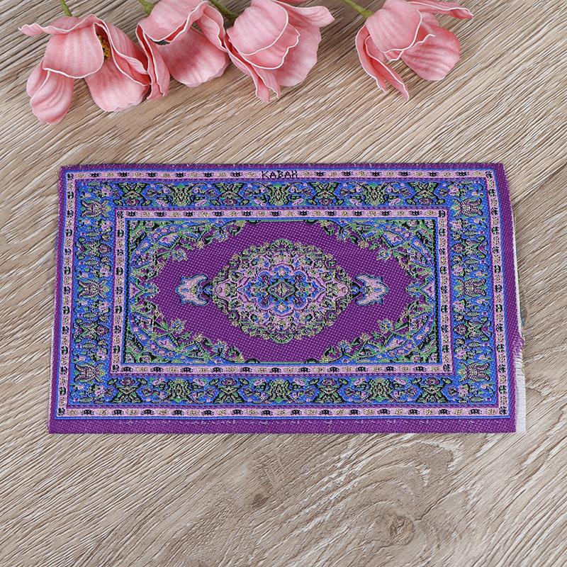 1/12 1:12 Dollhouse Mini Carpet Mat 1:12 Dollhouse Miniature Casa De Boneca Dollhouse Accessories Kit