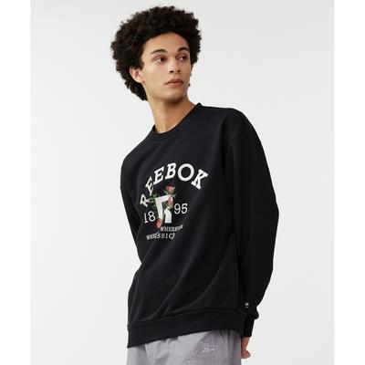 1895 Flower Sweatshirt   Black