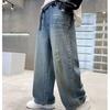 Kinderjeans Jungen Frühlingskleidung Hosen Jungenjeans Frühling und Herbst Sporthosen