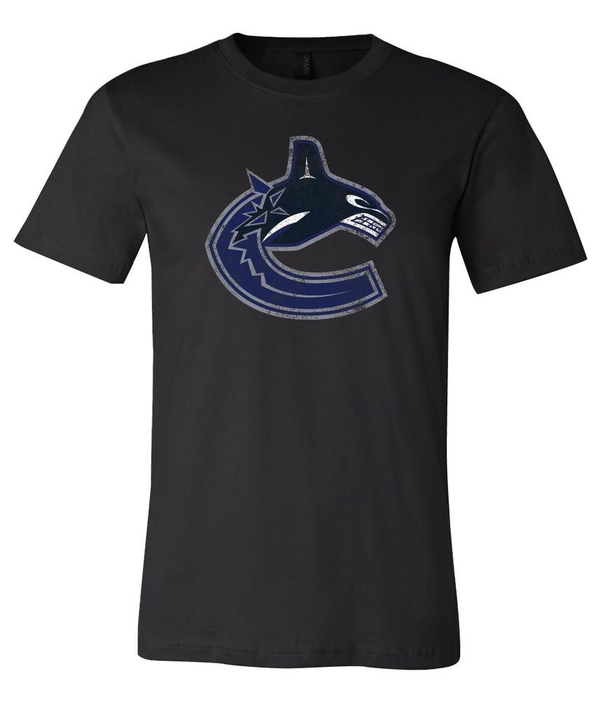 Vancouver Canucks Distressed logo shirt S-6XL Tracking!! Unisex T-Shirt S
