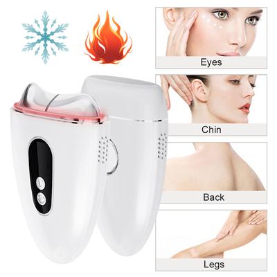 Hot Cold Facial Massager EMS Microcurrent LED Light Therapy Anti-Aging Skin Tightening Vibration Lift Rechargeable for Face Body