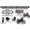 Spider Design "Grill Combo Pack of 5" Fit For Royal Enfield Scram & Himalayan