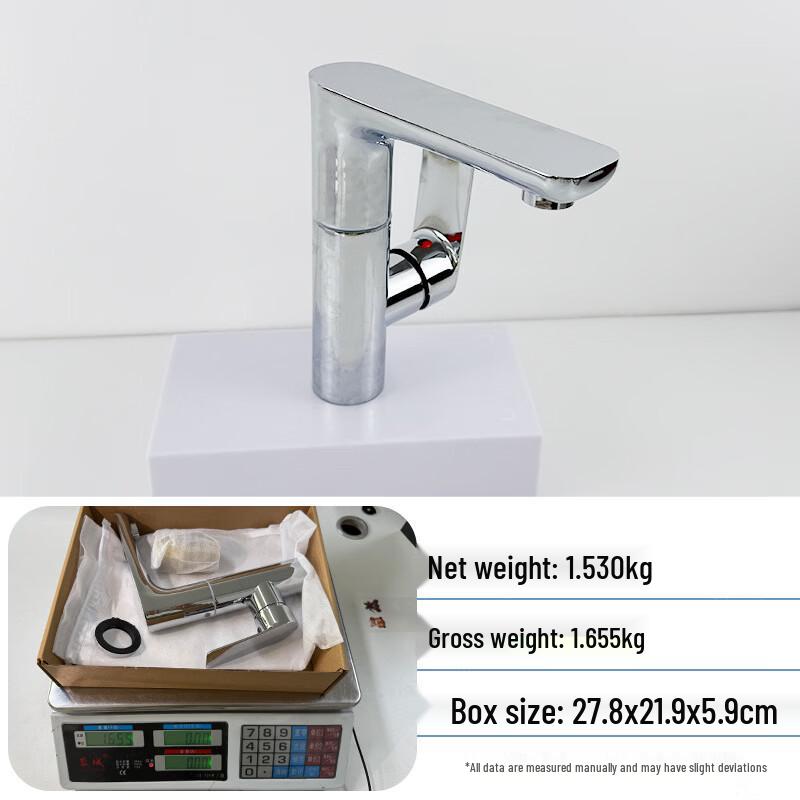 

TLXT Stainless Steel Widespread Bathroom Faucet with Rotating Spout