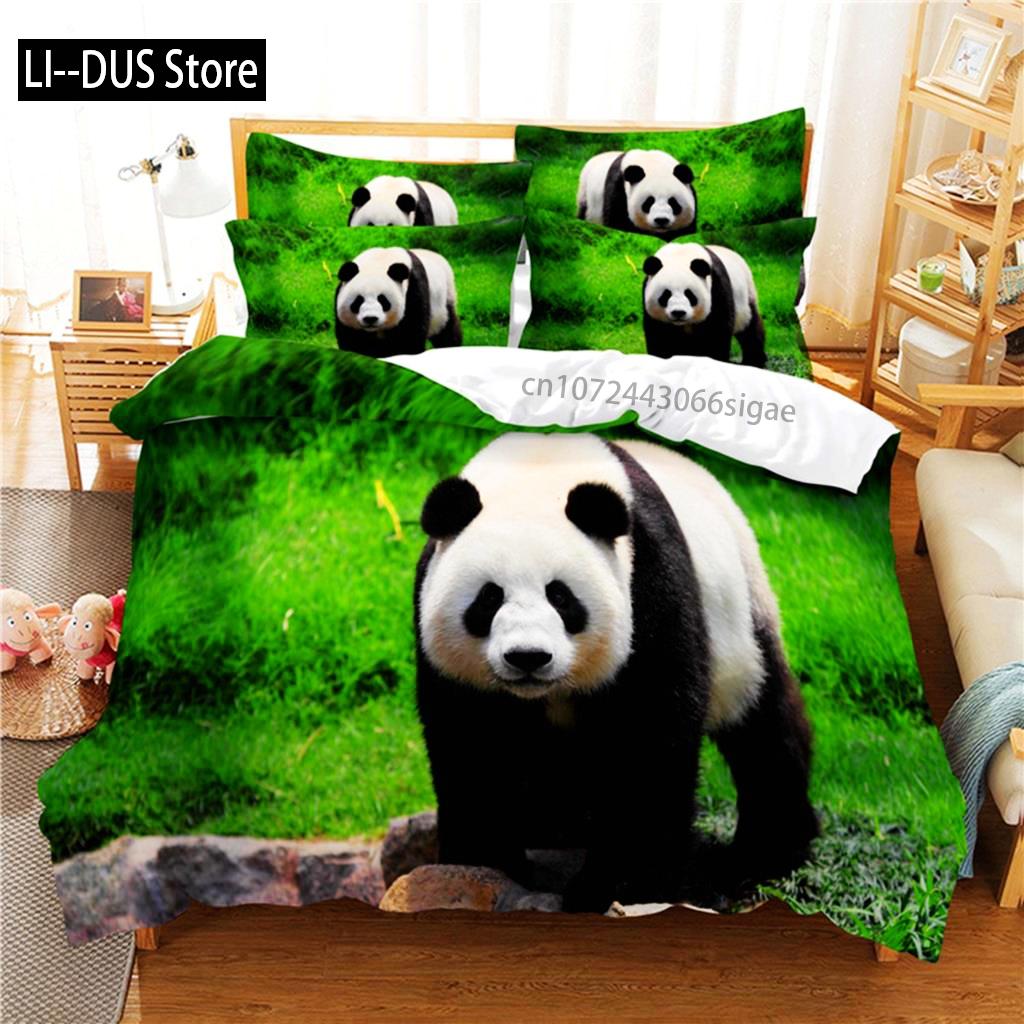 National Treasure Panda Bedding Set Duvet Cover Set 3d Bedding Digital Printing Queen Size Bedding Set Fashion Design