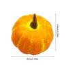 12Pcs Artificial Pumpkins Realistic Foams Pumpkins Vegetable for Halloween Thanksgiving Wedding Party Decorations