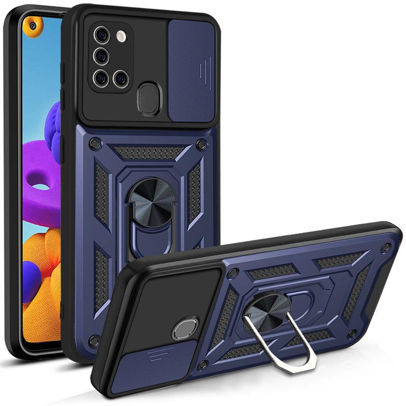 Pentru Samsung Galaxy A21S Husa rezistenta la socuri Armura Suport magnetic Husa inel pentru Samsung A21S A21 S GalaxyA21S Husa de protectie pentru camera