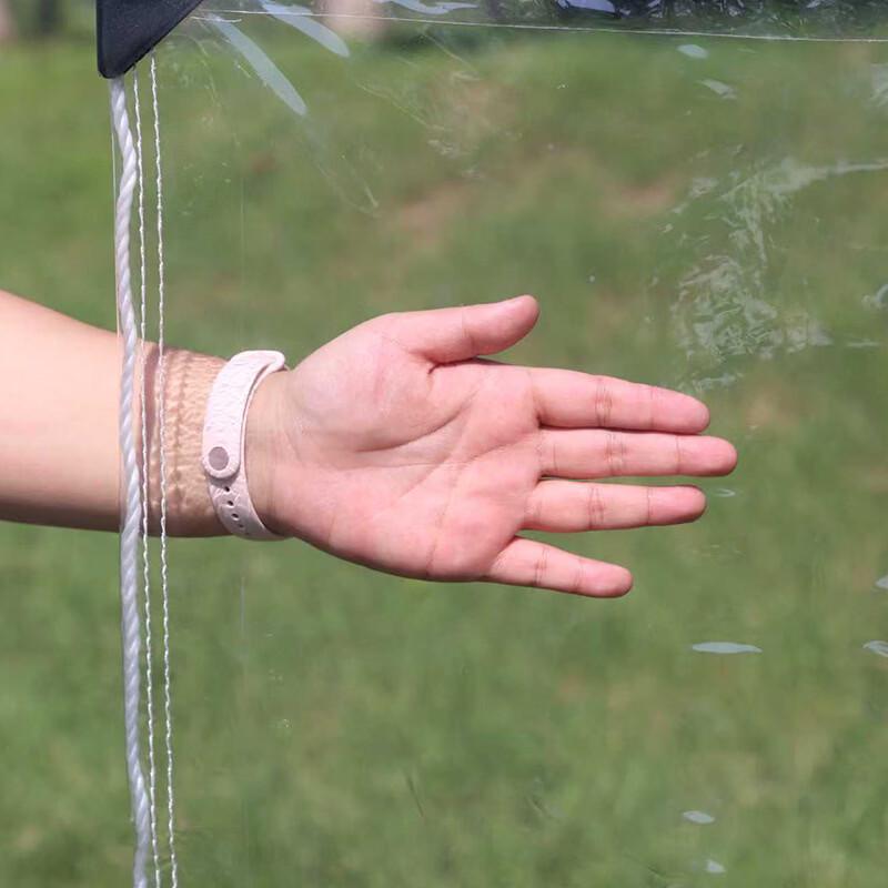 ZISIZ Transparent Weatherproof Balcony Tarp