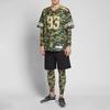 BAPE X Adidas SB Jersey Green Men Tops DW9285