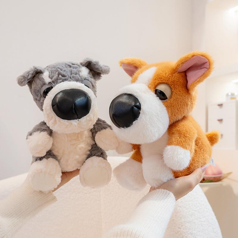 Cute Husky Plush Toy With Pp Cotton Filling For Kids And Collectors