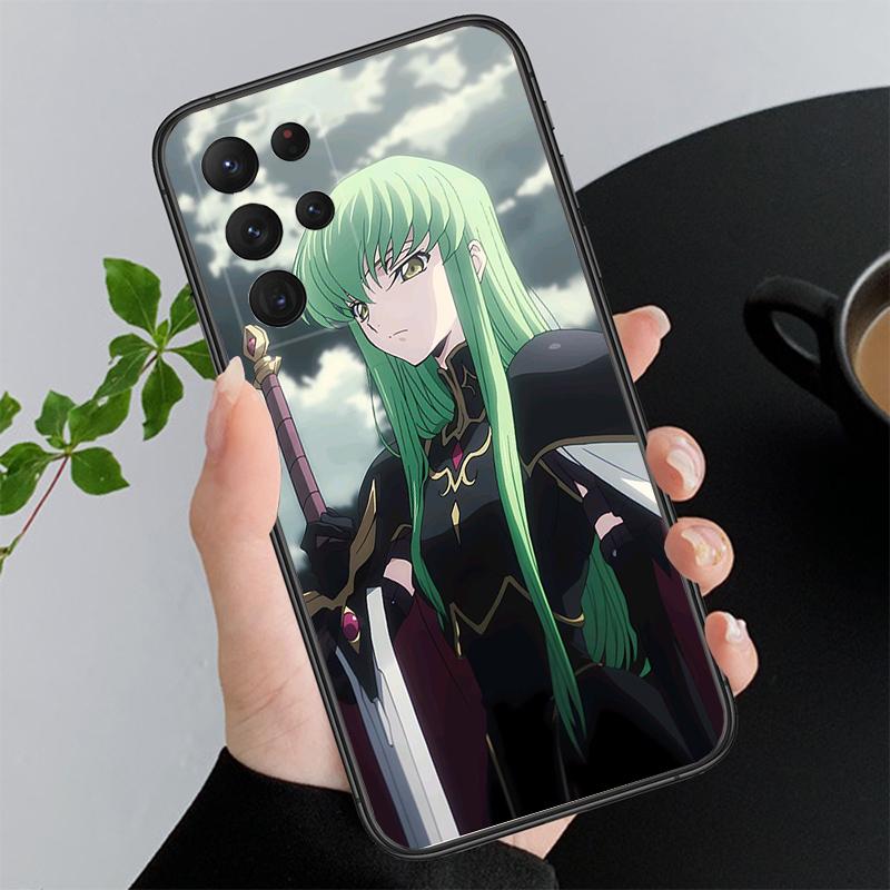 Phone Case For Samsung A17 A55 A16 A56 A35 A15 A53 A54 A33 A34 A25 A05S A52 A52S A07 A26 A06 Code Geass cc lelouch