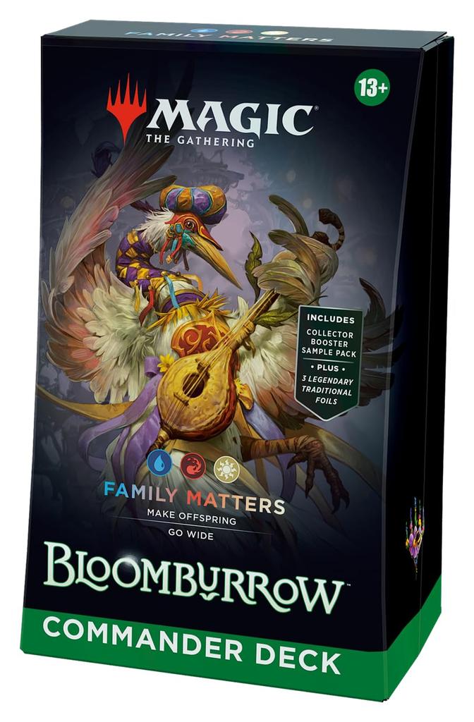 Magic: The Gathering Broombarrow Commander Deck English Version "Family First" MTG Trading Card Wizards of the Coast BLB D34270000
