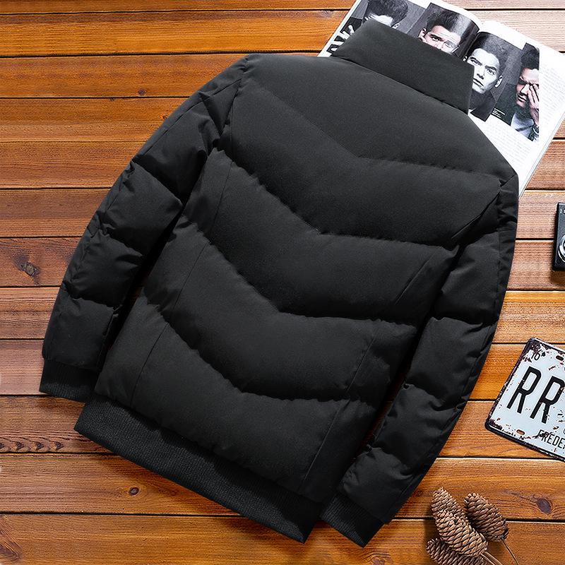 Men's 2025 Trendy Thick Winter Cotton Jacket - Warm, Casual, Plus Size