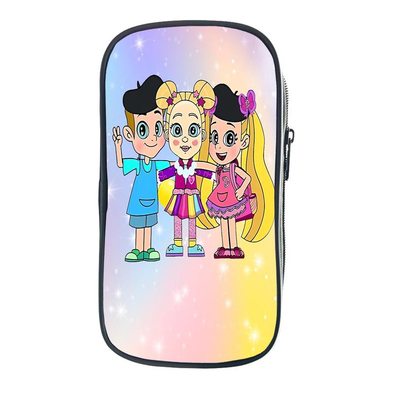 

Діана І Рома Шоу Пенал Милі Студентські Пенали Велика Сумка для Ручок Чохол Коробка для Зберігання Хлопчик Дівчинка Дитина Офіс Школа Канцелярське Приладдя 12