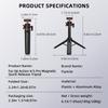 Magnetischer Selfie-Stick-Stativ mit Schnellverschluss Schnellverschluss Ausziehbarer Stativständer für DJI Osmo Action 5 4 3 Zubehör