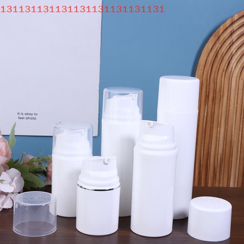 Travel Dispenser 30-150ml Vacuum Pump Bottles for Cream Gel Moisturizers Liquid Lotion Refillable Makeup Cosmetics Bottles